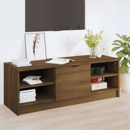 Entertainment Centers & TV-Ständer, TV-Schrank, Eiche, 102 x 35,5 x 36,5 cm, Holzwerkstoff von LLEZKBR