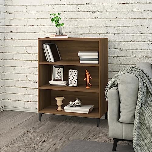 Schränke & Aufbewahrung-Buffets & Sideboards Sideboard Braun Eiche 69,5x32,5x90cm Holzwerkstoff von LLEZKBR