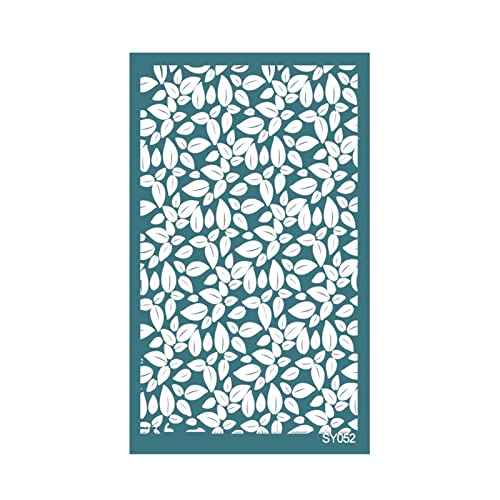 Geometrische Siebdruck-Schablonen für Ton, wiederverwendbar, Siebdruck zum Bedrucken von Ton, Schmuck, Ohrringen, Scrapbooking Geometrische Siebdruck-Schablonen für Ton, wiederverwendbar, Siebdruck zum Bedrucken von Ton, Schmuck, Ohrringen, Scrapbooking von LLHCF