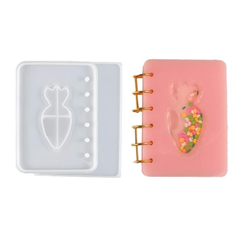 1 Set Einfach Zu Reinigen Silikonform Formen Notebook Making Form Schmuckzubehör Gussform Für Liebhaber Kreatives Notizbuch Erstellung Tool 1 Set Einfach Zu Reinigen Silikonform Formen Notebook Making Form Schmuckzubehör Gussform Für Liebhaber Kreatives Notizbuch Erstellung Tool von LLINthy
