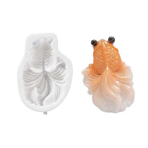 Kois Schlüsselanhänger mit Fischmotiv, Epoxidharz, Schlüsselanhänger, Anhänger, flexible Silikonformen für Schmuck und Ornamente Kois Schlüsselanhänger mit Fischmotiv, Epoxidharz, Schlüsselanhänger, Anhänger, flexible Silikonformen für Schmuck und Ornamente von LLINthy