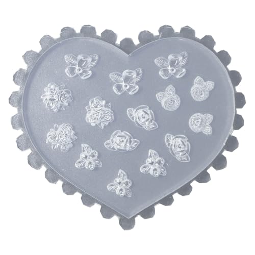 LLINthy Kunst-Silikonform für 3D-Blumen, Nägel, geprägte Schablonen, Skulpturen, Dekorationen für Maniküristen LLINthy Kunst-Silikonform für 3D-Blumen, Nägel, geprägte Schablonen, Skulpturen, Dekorationen für Maniküristen von LLINthy