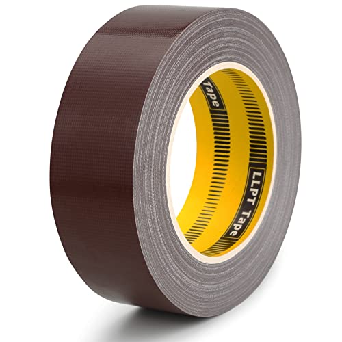 LLPT Klebeband Panzertape Gewebeband | Premium-Qualität Panzerband | 40MM*30M*0.28MM | Leicht reißbar Rückstandsfrei Starker Kleber Farbe Dunkelbraun (DT413) von LLPT