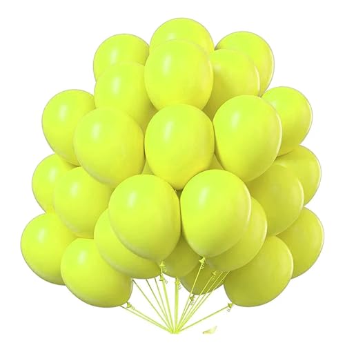 10/15/20/30 Stück Latex-Ballons, 25,4 cm, matt, Helium-Ballons für Geburtstagsparty, Hochzeit, Bogen-Hintergrunddekoration (25,4 cm, 7_20 Stück) von LMDO