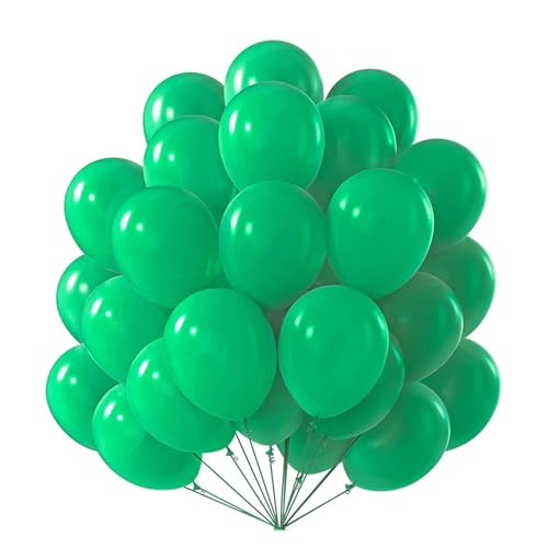 10/15/20/30 Stück Latex-Ballons, 25,4 cm, matt, Heliumballons für Geburtstagsparty, Hochzeit, Bogenhintergrunddekoration (25,4 cm, 12 Stück) von LMDO