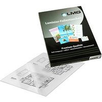 25 LMG Laminierfolien glänzend für A4 100 micron von LMG