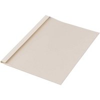 50 LMG Thermo-Bindemappen beige Leinenkarton für 20 - 30 Blatt von LMG