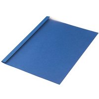 50 LMG Thermo-Bindemappen blau Leinenkarton für 40 - 55 Blatt von LMG