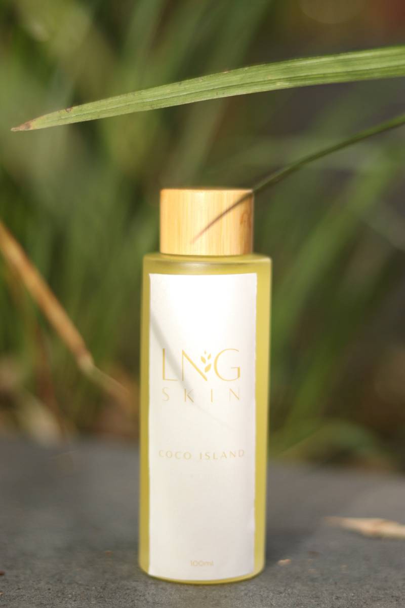 Coco Island Body Oil | Kokosnuss & Mango 100Ml von LNGlow