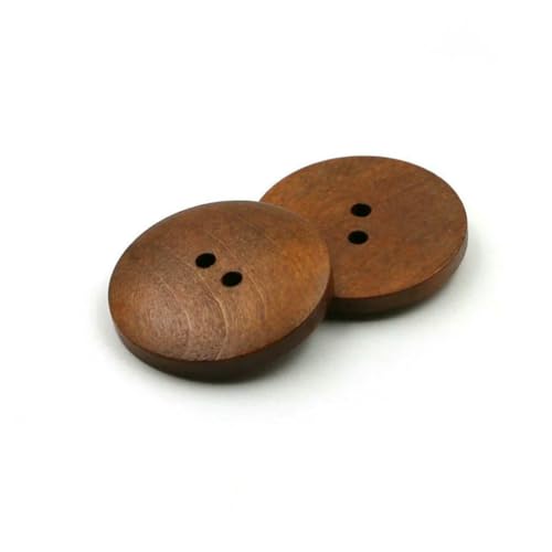 10 Stück 2/4 Löcher, runde Holzknöpfe, 10–38 mm, für Kleidung, Mäntel, DIY-Dekorationen, Nähzubehör, 5 Farben optional, Typ E, 10 Stück, 25 mm 10 Stück 2/4 Löcher, runde Holzknöpfe, 10–38 mm, für Kleidung, Mäntel, DIY-Dekorationen, Nähzubehör, 5 Farben optional, Typ E, 10 Stück, 25 mm von LNHBZ