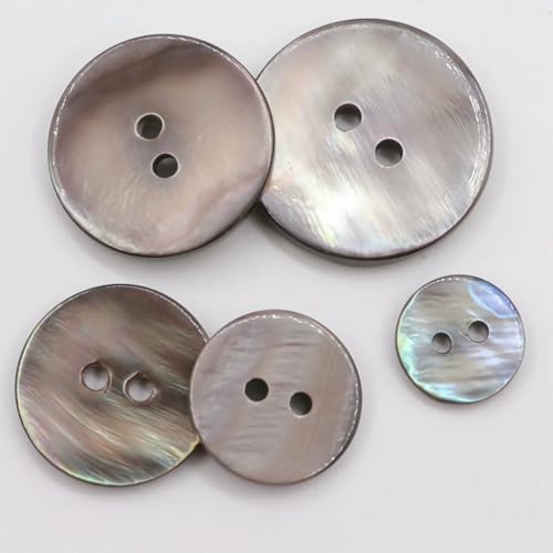 10 Stück natürliche Perlmuttknöpfe, Nähzubehör für Kleidung, Kleidungsdekoration, runde Muschelknöpfe, Basteln, 4–10 Stück, 12,5 mm 10 Stück natürliche Perlmuttknöpfe, Nähzubehör für Kleidung, Kleidungsdekoration, runde Muschelknöpfe, Basteln, 4–10 Stück, 12,5 mm von LNHBZ