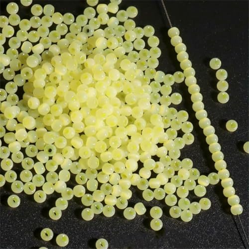 130 Stück 4,0 mm Katzenaugenperlen 6/0, glatte Jade-Imitat-Glasperlen für die Herstellung von DIY-Schmuck, Bettelarmbänder und Halsketten, Zubehör – Gelb 12 – 4,0 mm, 130 Stück 130 Stück 4,0 mm Katzenaugenperlen 6/0, glatte Jade-Imitat-Glasperlen für die Herstellung von DIY-Schmuck, Bettelarmbänder und Halsketten, Zubehör – Gelb 12 – 4,0 mm, 130 Stück von LNHBZ