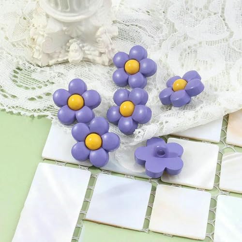50 Stück Knöpfe Blumen-Nähknöpfe Bastelknöpfe Kinderknöpfe für DIY-Kinderkleidung 15/18 mm-Lila-18 mm 50 Stück 50 Stück Knöpfe Blumen-Nähknöpfe Bastelknöpfe Kinderknöpfe für DIY-Kinderkleidung 15/18 mm-Lila-18 mm 50 Stück von LNHBZ