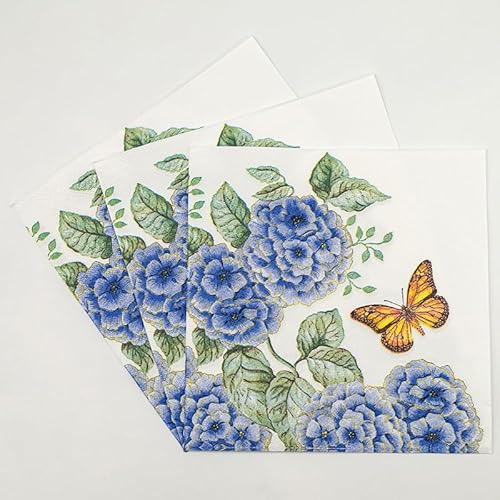 Servietten Beige Insektenblume Servietten Hochzeit Geburtstag Kindergeburtstag Cocktailservietten Geburtstagsservietten Party Napkins Disposable Weich Papierservietten Tischdeko Pack of 10(33x33cm) von LNXSESN