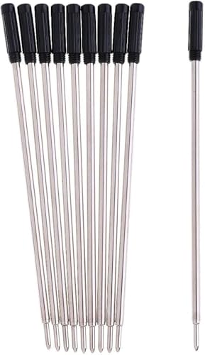 10Pcs langlebige und nützliche 11,5 cm feine Spitze Metall-Biro-Nachfüllminen,Stifte und Minen,Füllfederhalter and Kugelschreiber,Minen, Patronen and Tintenlöscher,Bürobedarf and Schreibwaren von LNYMZD