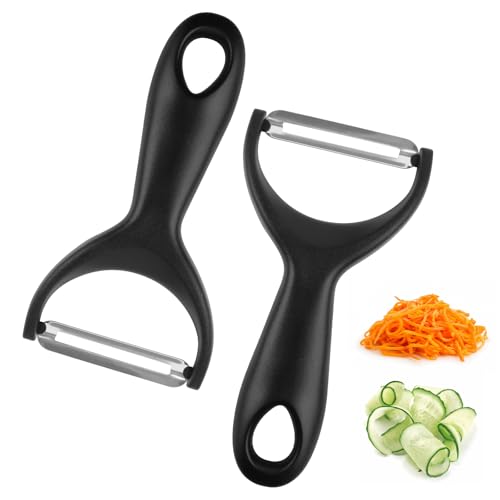 2pcs Sparschäler,für Gemüse Obst，Kartoffelschäler Spargelschäler，Kitchen Products von LOBVABA