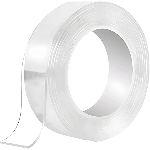 3m Doppelseitiges Klebeband Extra Stark - 30 mm * 3 m, 2 mm Dickes Klebeband Transparent, Hält bis zu 0,75 kg. Mehrzweck- und Wasse Rabweisendes DoppelSeitiges Klebeband für Glas und Holzwänd von LOCED