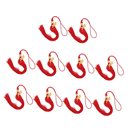 LOLIPPYY 10 Stück Abschluss Quasten mit Jahreslabel Dekoration für Abschlussmützen Diy Zubehör für Abschlussfeiern Farbenfrohe und Langlebige Tassels für Gestaltung LOLIPPYY 10 Stück Abschluss Quasten mit Jahreslabel Dekoration für Abschlussmützen Diy Zubehör für Abschlussfeiern Farbenfrohe und Langlebige Tassels für Gestaltung von LOLIPPYY