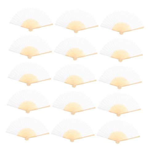 LOLIPPYY 15 Stück Teiliges Faltbare Weiße Papierfächer für Frauen Handliche Klappfächer mit Leerer Oberfläche zum Bemalen und Basteln für Hochzeiten Festivals und Kreative DIY Dekorationen LOLIPPYY 15 Stück Teiliges Faltbare Weiße Papierfächer für Frauen Handliche Klappfächer mit Leerer Oberfläche zum Bemalen und Basteln für Hochzeiten Festivals und Kreative DIY Dekorationen von LOLIPPYY