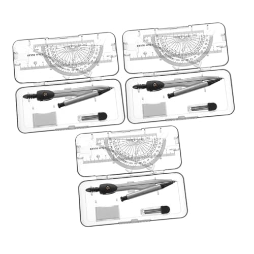 LOLIPPYY 3 Boxen Lineal und Zeichengeräte Teiliges Vielseitiges Mathematik Zeichenset mit Radiergummi Langlebig und Leicht für Schule Büro und Zuhause Geeignet LOLIPPYY 3 Boxen Lineal und Zeichengeräte Teiliges Vielseitiges Mathematik Zeichenset mit Radiergummi Langlebig und Leicht für Schule Büro und Zuhause Geeignet von LOLIPPYY