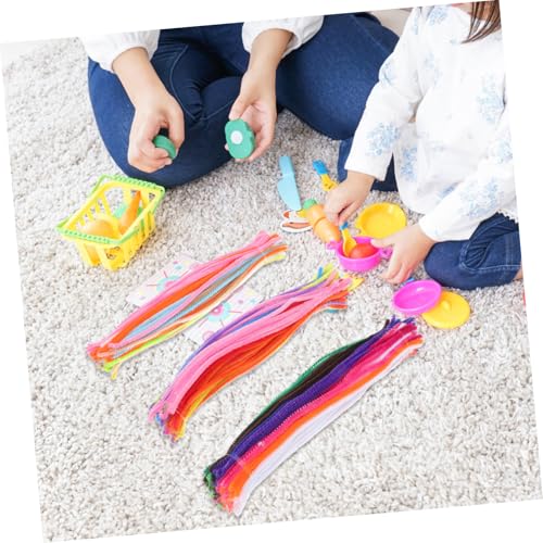 LOLIPPYY 300 Stück Teiliges Bastelset DIY Biegsame Chenille Stäbe Farblich Gemischt für Kreative Handarbeit Geburtstagsfeier Dekoration LOLIPPYY 300 Stück Teiliges Bastelset DIY Biegsame Chenille Stäbe Farblich Gemischt für Kreative Handarbeit Geburtstagsfeier Dekoration von LOLIPPYY