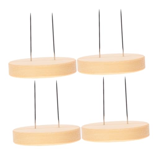 LOLIPPYY 4 Stück Teiliges Holzsockel Puppenständer für Filzpuppen Display Halter für Sammler und Handwerk Stabiler Sockel Vielseitig für Nadel Puppenkreationen und Kleine Figuren Geeignet LOLIPPYY 4 Stück Teiliges Holzsockel Puppenständer für Filzpuppen Display Halter für Sammler und Handwerk Stabiler Sockel Vielseitig für Nadel Puppenkreationen und Kleine Figuren Geeignet von LOLIPPYY
