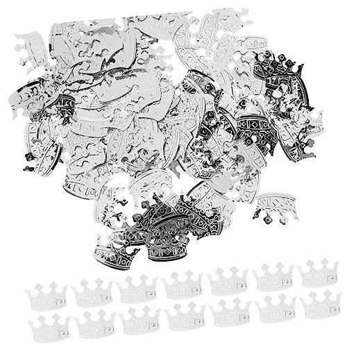 LOLIPPYY 4packungen Pack Silberne Kronen-konfetti Tischdekoration Für Hochzeiten Geburtstagsfeiern Und Babypartys Papierschnipsel Für Festliche Anlässe LOLIPPYY 4packungen Pack Silberne Kronen-konfetti Tischdekoration Für Hochzeiten Geburtstagsfeiern Und Babypartys Papierschnipsel Für Festliche Anlässe von LOLIPPYY