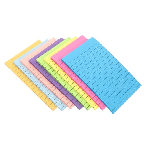 LOLIPPYY Bunte Farben Haftnotizen Selbstklebende Memo Sticker mit Klebezettel für Büro und Zuhause To Do Listen und Erinnerungen LOLIPPYY Bunte Farben Haftnotizen Selbstklebende Memo Sticker mit Klebezettel für Büro und Zuhause To Do Listen und Erinnerungen von LOLIPPYY