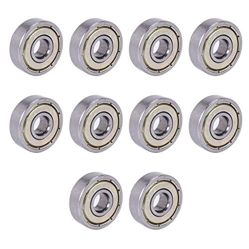 LOLPALONE 10 x 626Z Kugellager mit doppelter Dichtung, 6 x 19 x 6 mm, Kohlenstoffstahl LOLPALONE 10 x 626Z Kugellager mit doppelter Dichtung, 6 x 19 x 6 mm, Kohlenstoffstahl von LOLPALONE