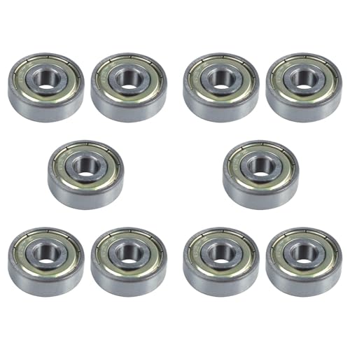 LOLPALONE 10X Silber Metall 627Z Rillenkugellager Kugellager 7mm X 22mm X 8mm LOLPALONE 10X Silber Metall 627Z Rillenkugellager Kugellager 7mm X 22mm X 8mm von LOLPALONE