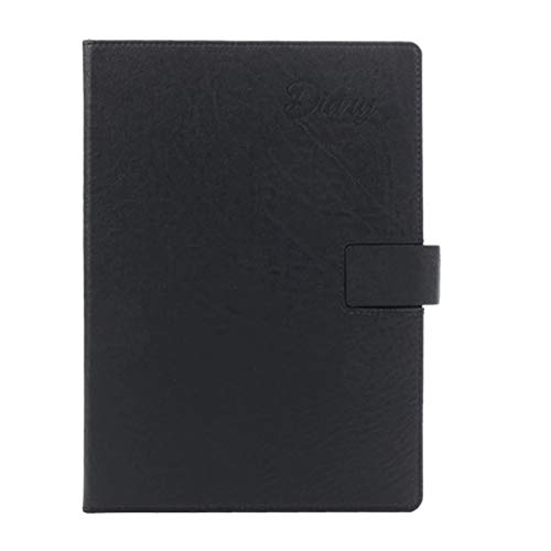 LOLPALONE 18K Selbstfüllender Hobel Tageshobel Business Office Notebook Register Monatliches Buch Notizblock 128 Blatt für 12 Monate von LOLPALONE