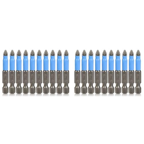 LOLPALONE 20-Teiliges -Bohrer-Bit, Magnetisches -Schraubendreher-Bit-Set, Rutschfester Kreuzschlitz, 1/4 Sechskantschaft 2/50 mm LOLPALONE 20-Teiliges -Bohrer-Bit, Magnetisches -Schraubendreher-Bit-Set, Rutschfester Kreuzschlitz, 1/4 Sechskantschaft 2/50 mm von LOLPALONE
