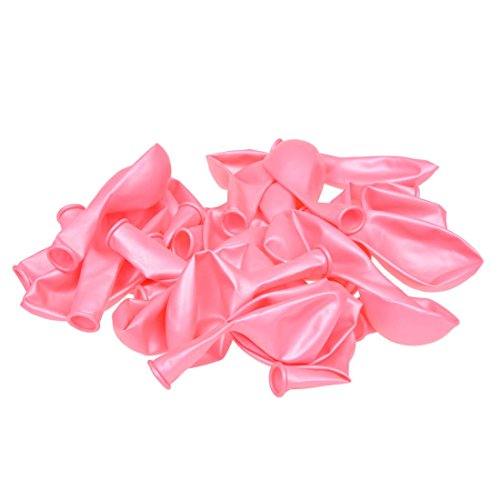 LOLPALONE 25 x 12 Zoll rosa Latex-Luftballons von LOLPALONE