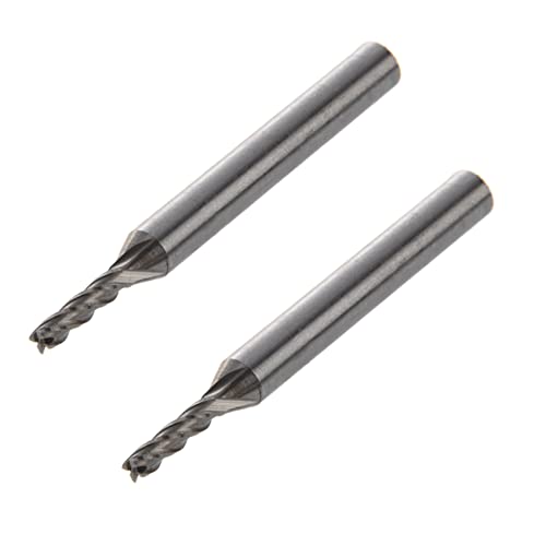 LOLPALONE 2pcs 3mm x 6mm x 12mm x 60mm 4 Flöten HSS AL Fräser Werkzeug LOLPALONE 2pcs 3mm x 6mm x 12mm x 60mm 4 Flöten HSS AL Fräser Werkzeug von LOLPALONE