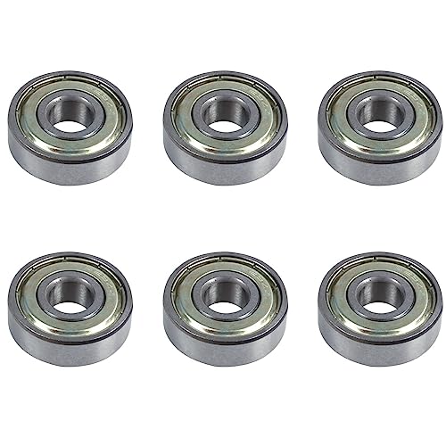 LOLPALONE 6 x 629Z Doppelkugellager, versiegelt, aus Metall, 9 x 26 x 8 mm LOLPALONE 6 x 629Z Doppelkugellager, versiegelt, aus Metall, 9 x 26 x 8 mm von LOLPALONE