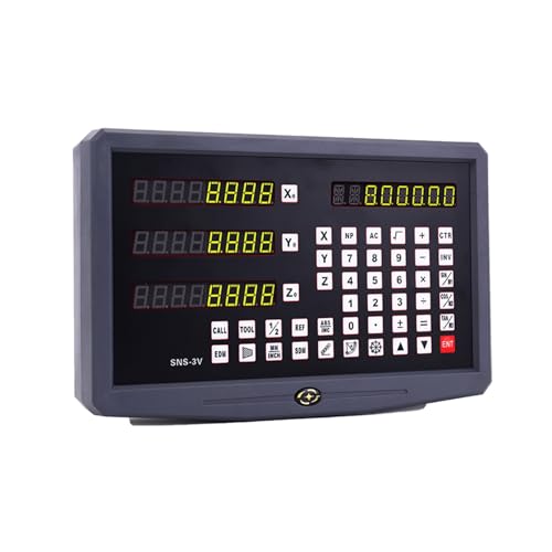 Lineare Skala mit digitaler Anzeige SNS-3V SNS-2V Digitalanzeige Drehmaschine Fräse Dro Display DB9 TTL Signal 80V bis 260V(SNS-2V) von LOMCOT