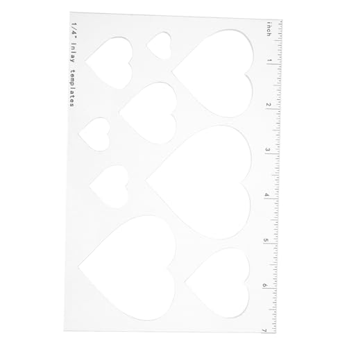 LOORGVEL Diy-frässchablone Für Holzbearbeitung, Anleitung Zum Schneiden Und Positionieren Von Acryl, Inlay-fräser, Acryl-vorlagen Für Fräsführungen Für Holzbearbeitung LOORGVEL Diy-frässchablone Für Holzbearbeitung, Anleitung Zum Schneiden Und Positionieren Von Acryl, Inlay-fräser, Acryl-vorlagen Für Fräsführungen Für Holzbearbeitung von LOORGVEL