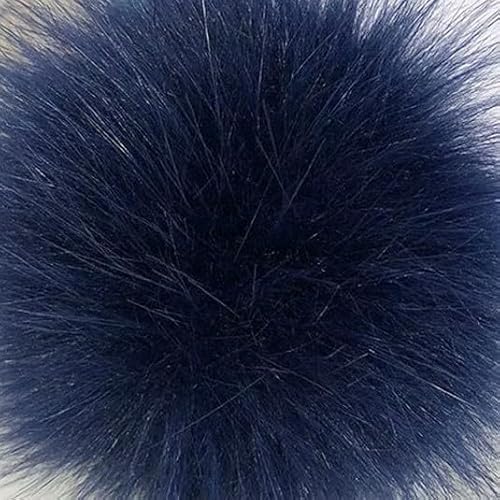 LOUKEKE 1 stück 12 cm Kunstfell Pompom Haarball DIY Handgemachte Hut Kleidung Schlüsselanhänger Zubehör Große Haar Ball Nähwerkzeuge von LOUKEKE