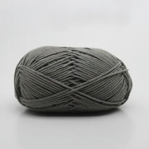 LOUKEKE 10 Knäuel/Lot 500 g weiches Seidenmilch-Baumwollgarn zum Stricken, Häkelgarn, Webfaden von LOUKEKE