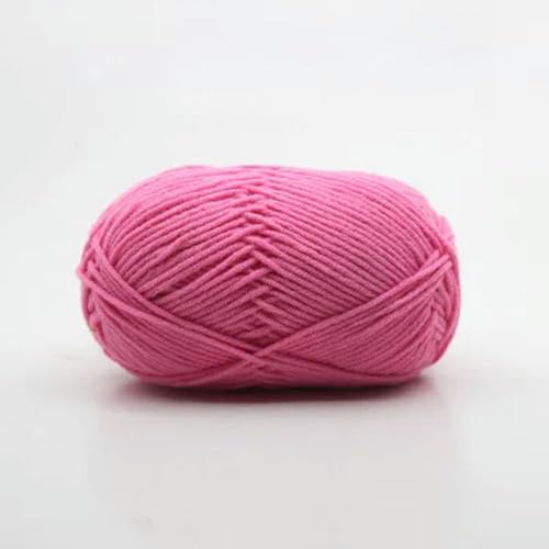 LOUKEKE 10 Knäuel/Lot 500 g weiches Seidenmilch-Baumwollgarn zum Stricken, Häkelgarn, Webfaden von LOUKEKE