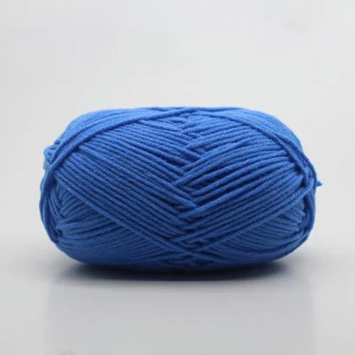 LOUKEKE 10 Knäuel/Lot 500 g weiches Seidenmilch-Baumwollgarn zum Stricken, Häkelgarn, Webfaden von LOUKEKE