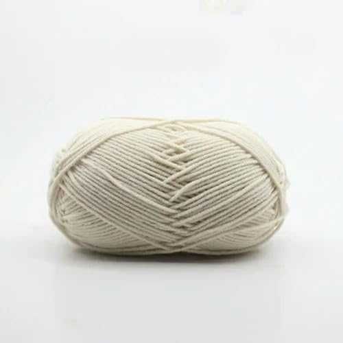 LOUKEKE 10 Knäuel/Lot 500 g weiches Seidenmilch-Baumwollgarn zum Stricken, Häkelgarn, Webfaden von LOUKEKE