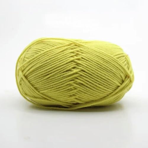 LOUKEKE 10 Knäuel/Lot 500 g weiches Seidenmilch-Baumwollgarn zum Stricken, Häkelgarn, Webfaden von LOUKEKE