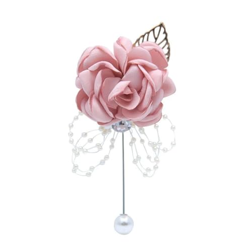 LOUKEKE 10 STÜCKE Handgelenk Corsage Brautjungfer Hand Blumen Künstliche Braut Blumen Für Hochzeit Tanzen Party Decor Braut Prom Zubehör von LOUKEKE