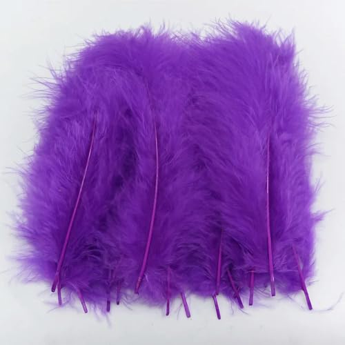 LOUKEKE 100 Stücke Flauschigen Fasan/Marabou Federn Plume DIY Pluma für Hochzeit Mittelpunkt Dekoration von LOUKEKE