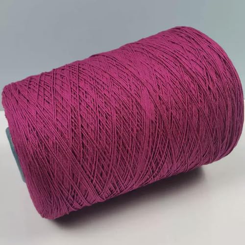 LOUKEKE 1PC Spitze 10% Seide 90% Leinen Garn DIY Hand-gestrickte Häkelnadel Weben Bio Garn Thread 500g von LOUKEKE