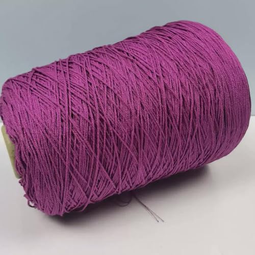 LOUKEKE 1PC Spitze 10% Seide 90% Leinen Garn DIY Hand-gestrickte Häkelnadel Weben Bio Garn Thread 500g von LOUKEKE