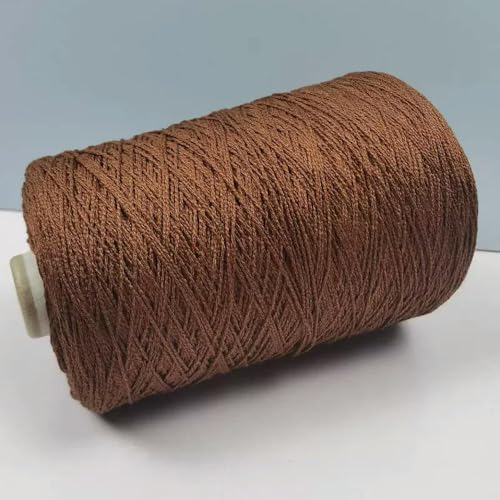 LOUKEKE 1PC Spitze 10% Seide 90% Leinen Garn DIY Hand-gestrickte Häkelnadel Weben Bio Garn Thread 500g von LOUKEKE