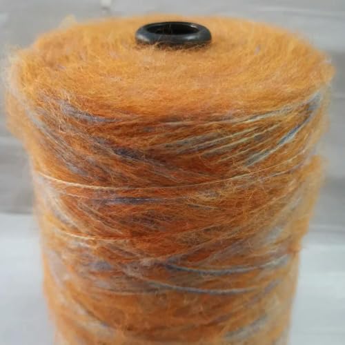 LOUKEKE 500 g Mohairgarn, weiche, feine Seide, zum Stricken, Häkeln, Wollgarn zum Stricken von Schals, Pullovern, Schals, Garnknäuel von LOUKEKE