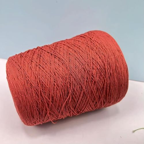 LOUKEKE 500g Seide Leinen Starke Twist Spitze DIY Hand Gestrickte Pullover Kurzarm Steif Atmungsaktiv Garn Ball von LOUKEKE